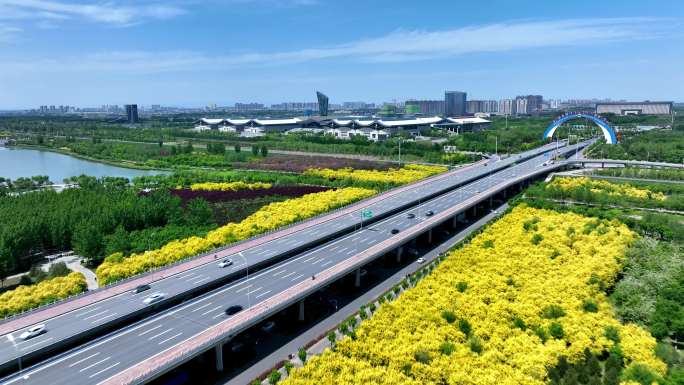 正定滹沱河新城大道