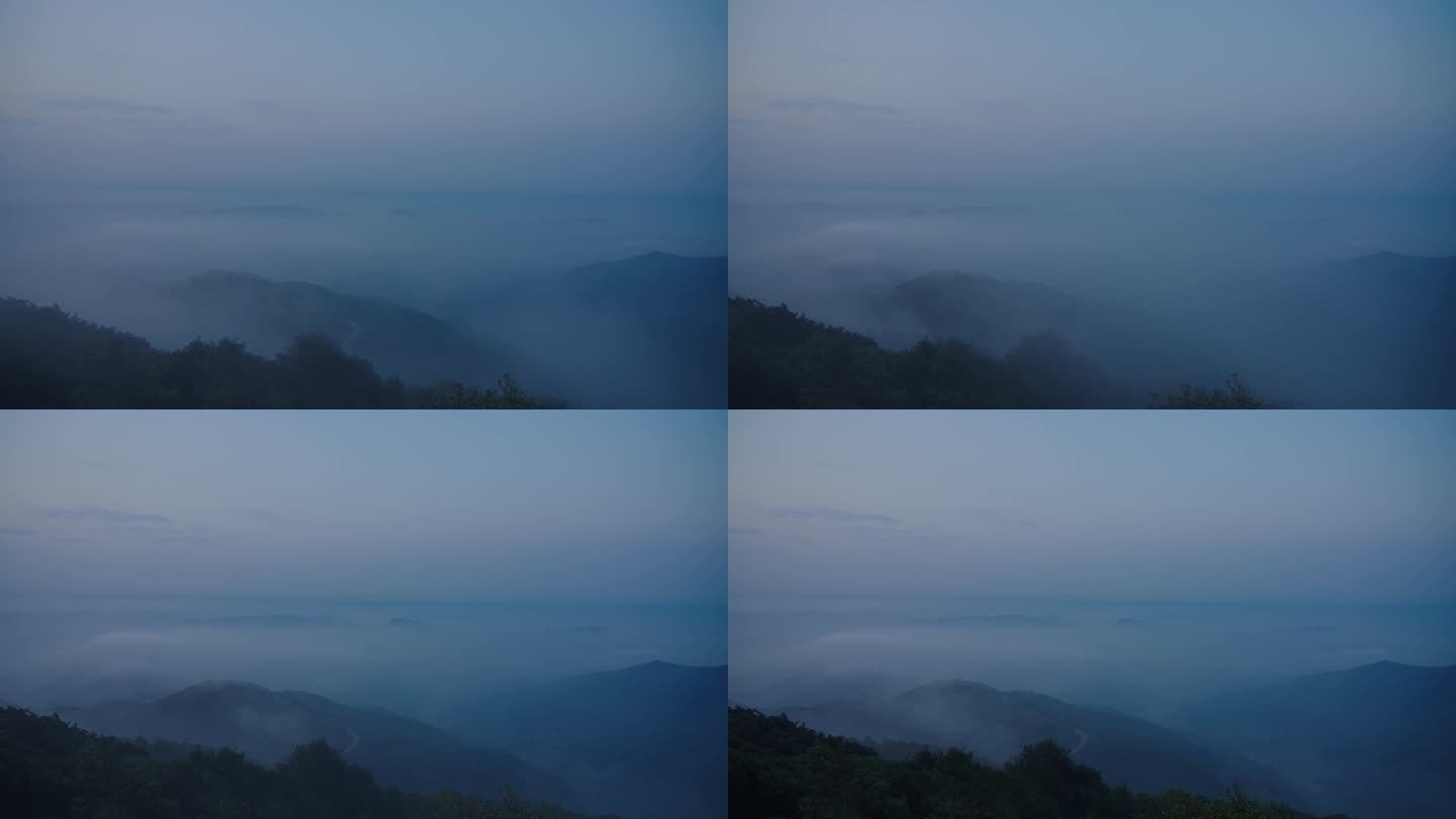 12797 深山清晨云雾
