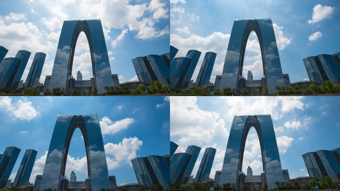 苏州东方之门延时