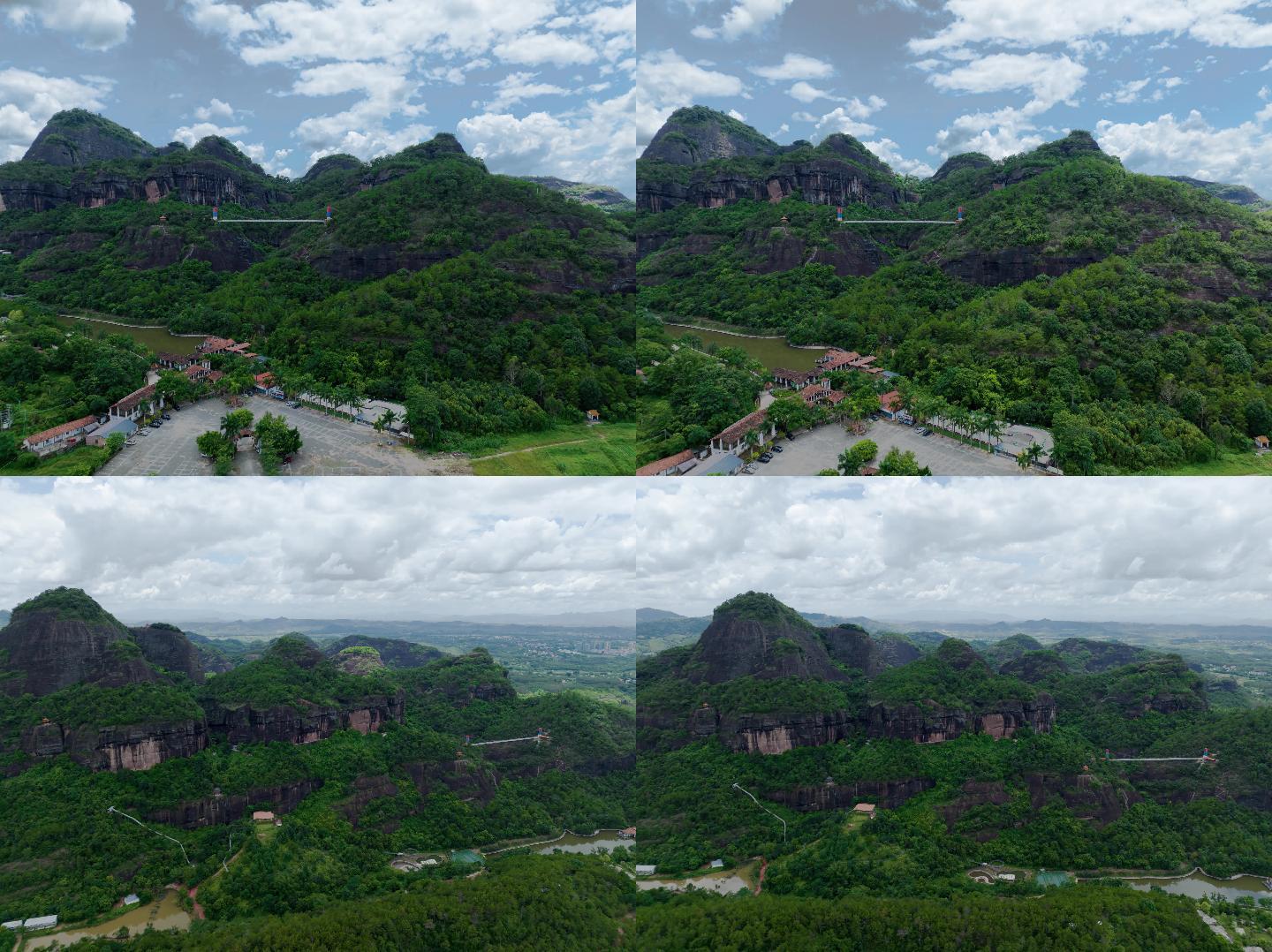 河源古竹越王山延时航拍