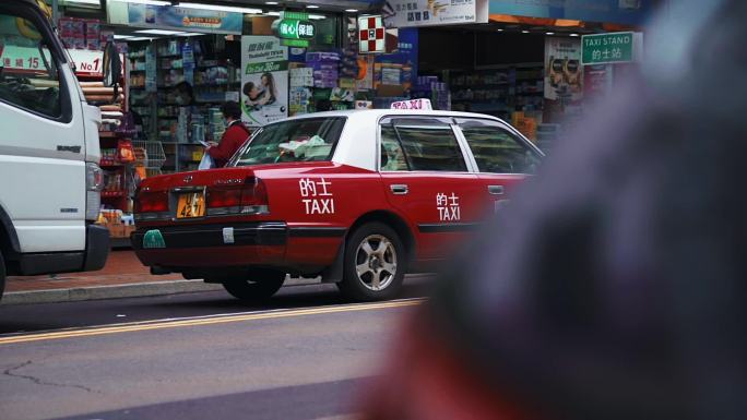 香港出租车 街头人文 taxi