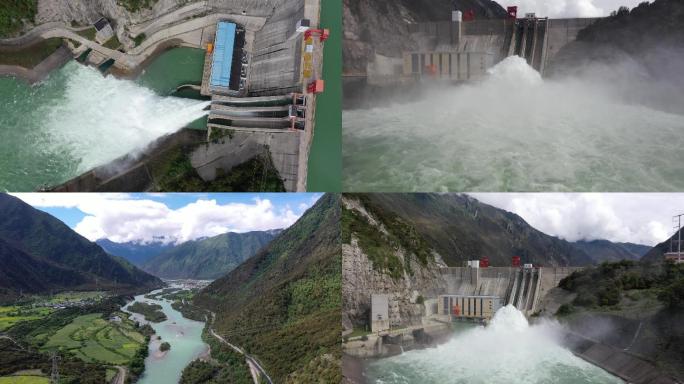西藏林芝水电站4k