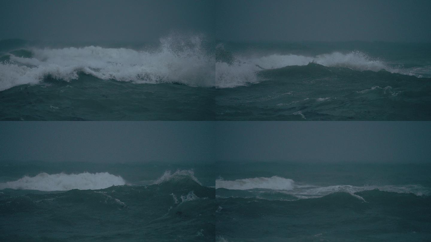 沸腾海浪-高速摄影