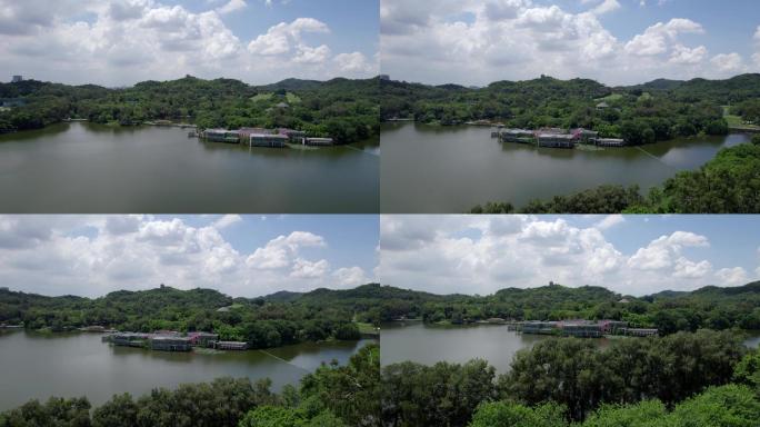 2022广州越秀区麓湖公园白云山鹿鸣酒家