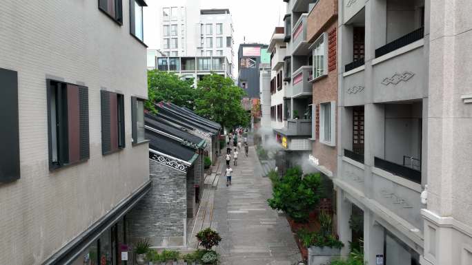 【正版原创】南头古城街道小巷航拍