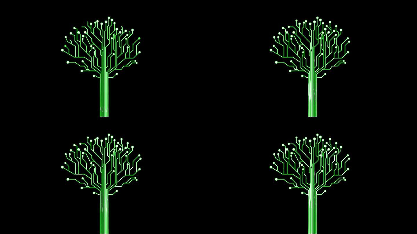 4K绿色科技树快速生长
