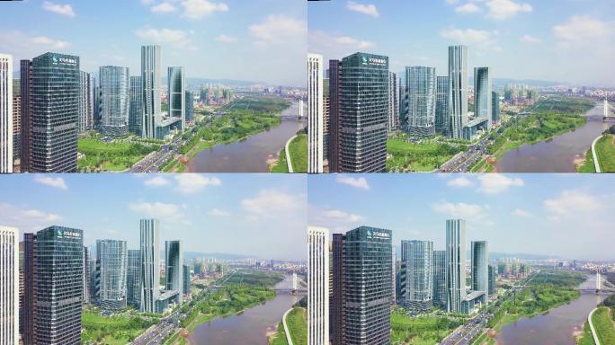 201009义乌新光汇航拍素材A24