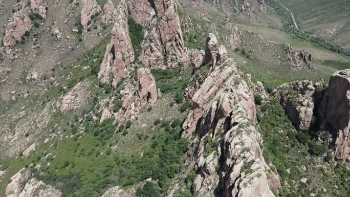 内蒙古克什克腾大青山地质公园4K延时航拍