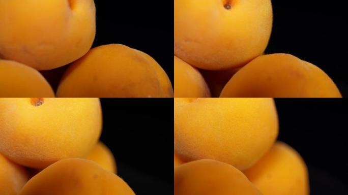 黄杏野果水果夏季