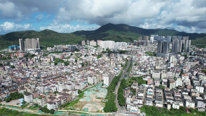 【正版素材】深圳葵涌全景