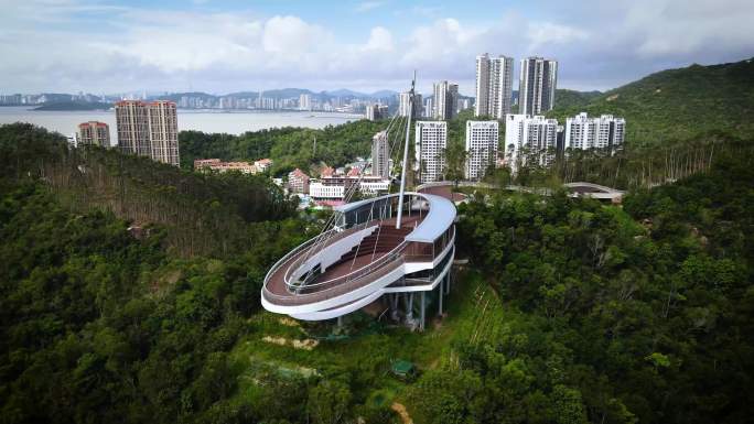 珠海银坑栈道观海台