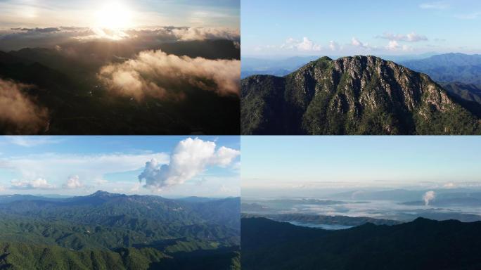 韶关高山日出云海航拍