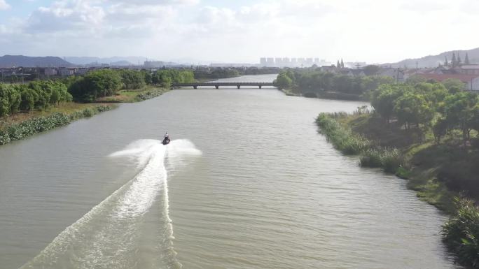 宁波市北仑区小港合兴村 浃江水系