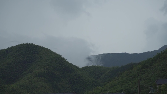 光 山 逃离 雨 自然 云 乡野 情绪