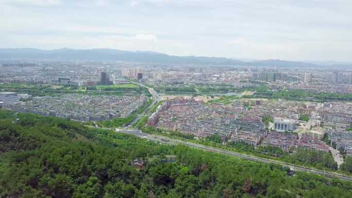 190731义乌环城路南山公园航拍8