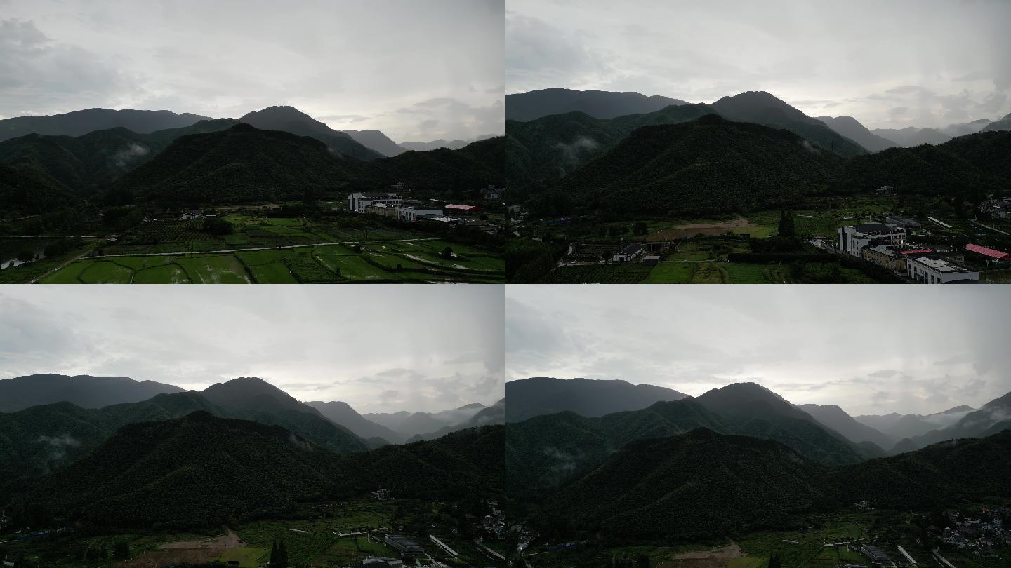 光 山 逃离 雨 自然 云 乡野 情绪