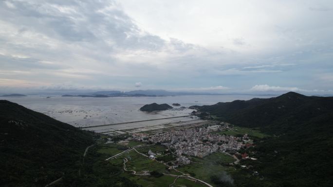 航拍汕头南澳岛生态旅游区