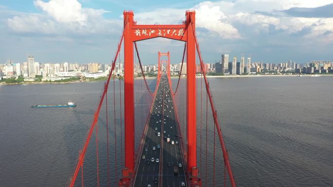 武汉宣传片通透鹦鹉洲长江大桥2.7K50