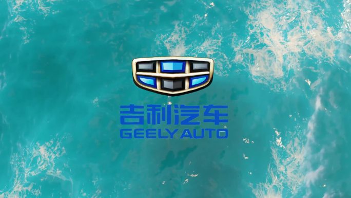 海浪logo企业展示水波纹片头（无插件）