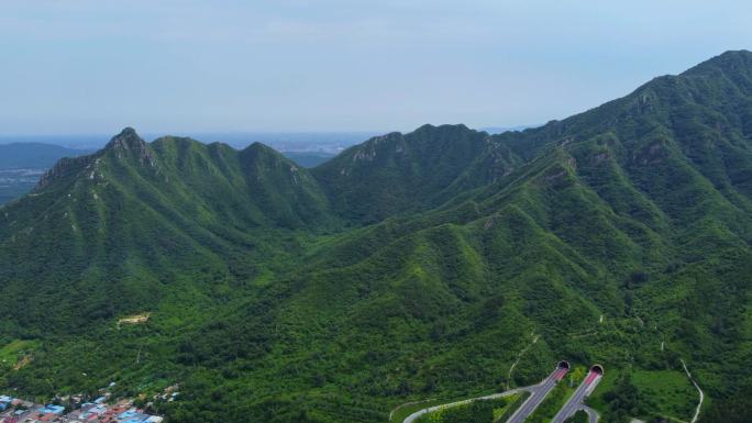 4K航拍短片.北京昌平沟崖景区风光