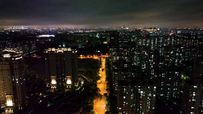 【4K60帧】上海经纬学府涵青家园航拍