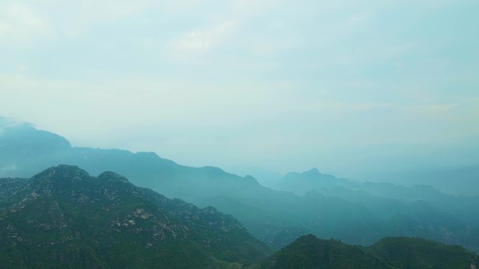 太行山雨后延时