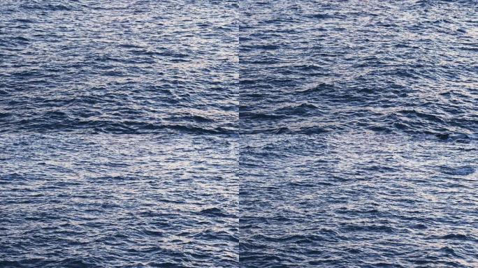 【4K】大海海平面海水-深海海面暗色系