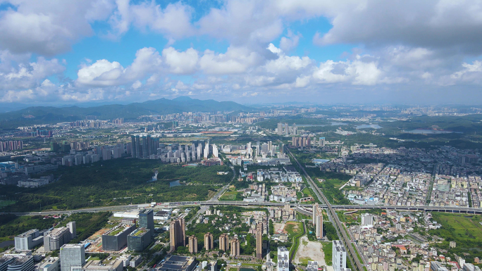 坪山区城市大景