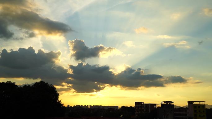 日落 夕阳夕阳无限好 剪影 逆光 光晕