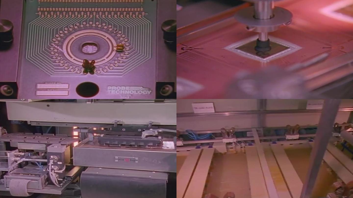 90年代电脑芯片硅晶片集成电路蚀刻光刻机