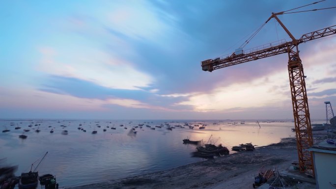 大连大长山岛日出延时（夜转日）