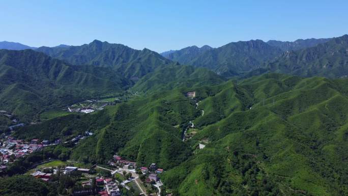 [4K]航拍素材.北京关沟响潭水库