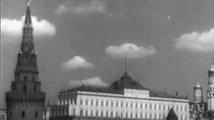 中苏友好苏联援建莫斯科克里姆林宫