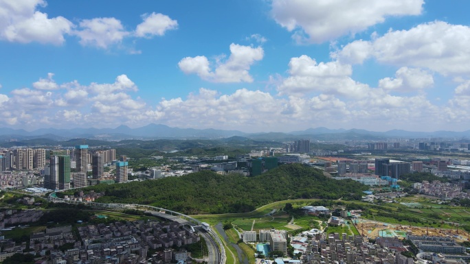 坪山区马峦街道片区城市航拍