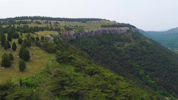 山东 枣庄 山亭 高山 航拍