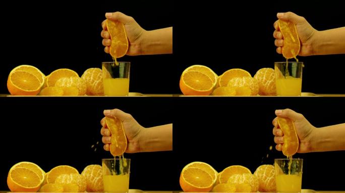 柑橘 榨汁 橙汁 手挤 橙子