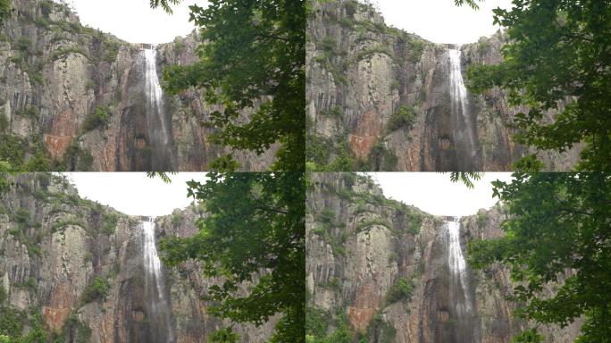 台州温岭百丈岩瀑布视频素材C0017