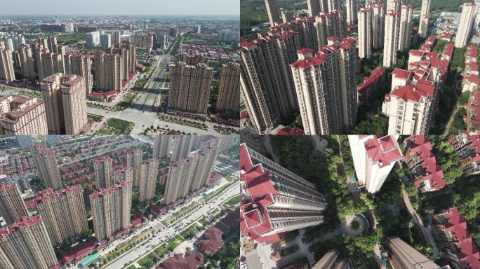 涿州最大楼盘4K航拍