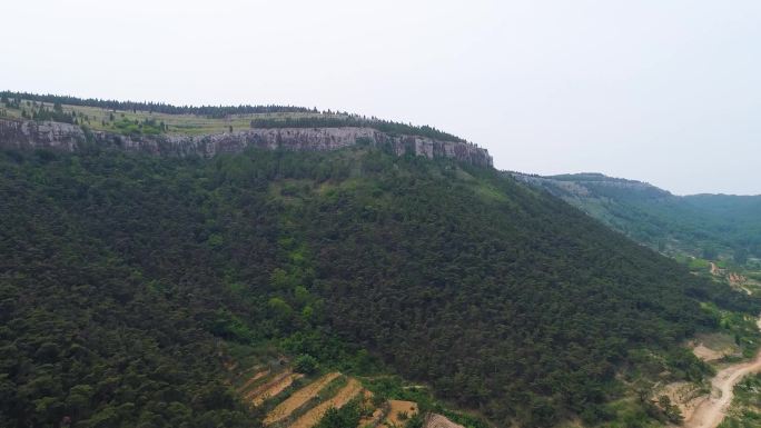 山东 枣庄 山亭 高山 航拍