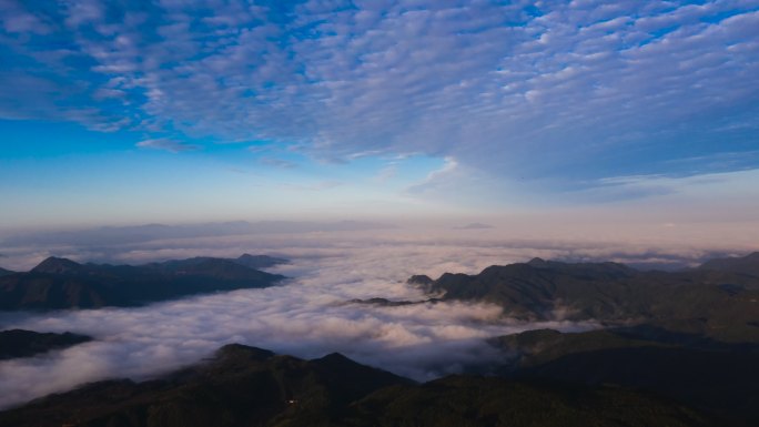 云海朝霞延时4K