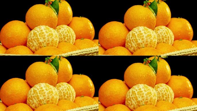柑橘  橙子 剥皮