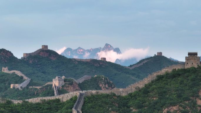 特写-中国长城风貌集中的长城建筑