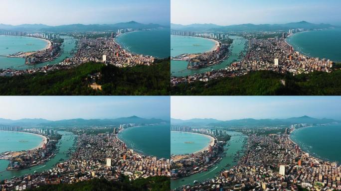 【4K超清】惠州惠东双月湾航拍镜头