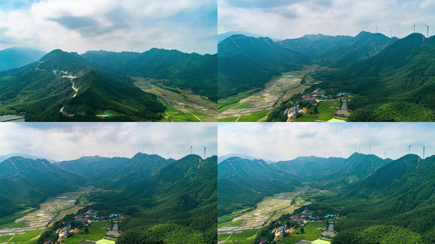 贵州偏远山区原始人文山地实拍