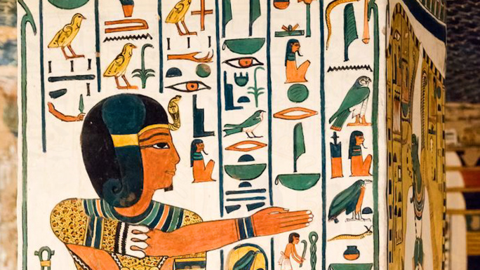 埃及象形文字，古埃及壁画