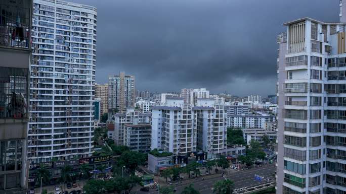 雨季城市-延时