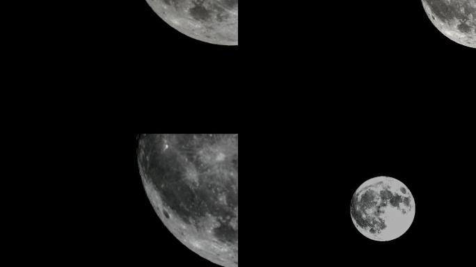 【4K】月亮升起 超级大月亮