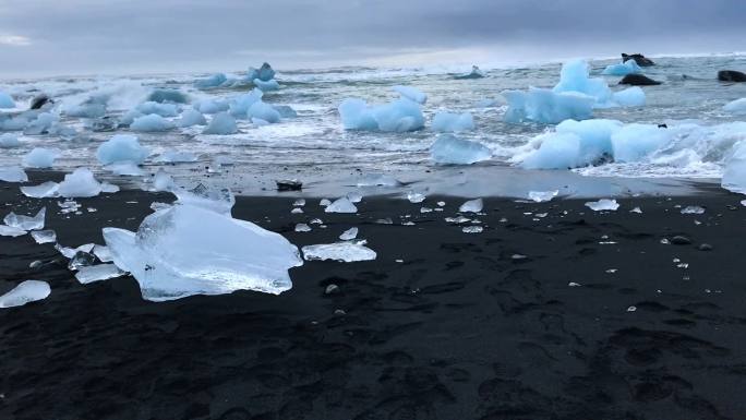 冰岛 北欧 旅行 黑沙滩