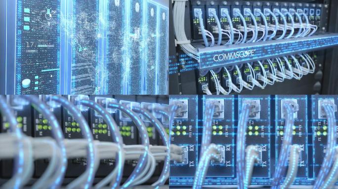 智能科技机房网络服务器网络通讯数据网络