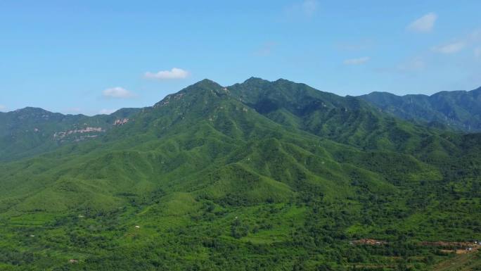 [4K]航拍素材.北京后花园后山瓦窑村